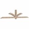 Ekena Millwork Redmond Smooth Timber Gable Bracket, Douglas Fir, 108"W x 22"H x 3 1/2"D x 3 1/2"F, 5/12 Pitch GBW108X22X0404RED00SDF - alternate 5